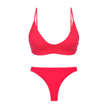 Load image into Gallery viewer, Product Front: Wednesday In Hawaii By Rio De Sol Ensemble Set Hibiscus Hana Sunset