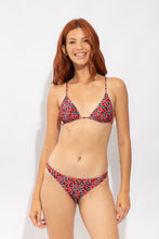Load image into Gallery viewer, Model Front: Rio De Sol Bas Bottom Coral-Feline Leblon
