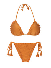 Load image into Gallery viewer, Product Front: Rio De Sol Ensemble Set Shimmer-Nocciola Frufru