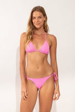 Load image into Gallery viewer, Model Front: Rio De Sol Bas Bottom Crespinho-Rosa Ibiza-Comfy