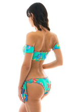 Load image into Gallery viewer, Image 04: Rio De Sol Haut Top Acqua Flora Off Shoulder