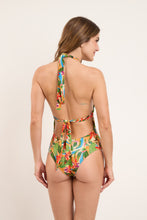 Load image into Gallery viewer, Model Back: Rio De Sol Une Pièce Tropical Mel-Op