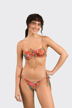 Load image into Gallery viewer, Model Front: Rio De Sol Bas Bottom Tropics Lacinho