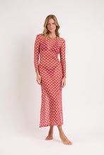 Load image into Gallery viewer, Image 05: Rio De Sol Vêtement De Plage Floral-Scales Dress Lucy