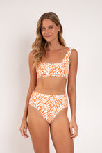 Load image into Gallery viewer, Model Front: Rio De Sol Haut Top Sahari Mary