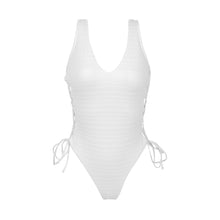 Load image into Gallery viewer, Product Front: Rio De Sol Une Pièce Memphis-White Zoe