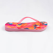 Load image into Gallery viewer, Image 03: Rio De Sol Tongs Orange Bloom Slim