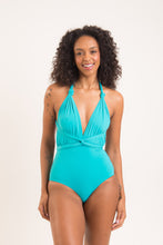 Load image into Gallery viewer, Model Front: Rio De Sol Une Pièce Nanai Marina