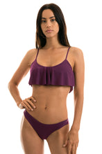 Load image into Gallery viewer, Model Front: Rio De Sol Haut Top Sublime Babado