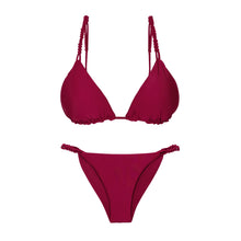 Load image into Gallery viewer, Product Front: Rio De Sol Ensemble Set Touch-Carmim Selena