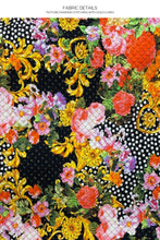 Load image into Gallery viewer, Image 05: Luli Fama Haut Top Wavy Forever Yours Black