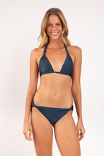 Load image into Gallery viewer, Model Front: Rio De Sol Bas Bottom Shimmer-Shark Mel