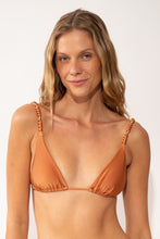 Load image into Gallery viewer, Gallery: Rio De Sol Haut Top Shimmer-Nocciola Lia-Noa