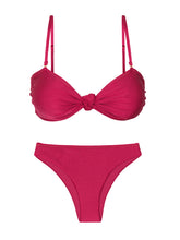 Load image into Gallery viewer, Product Front: Rio De Sol Ensemble Set Shimmer-Desejo Bandeau-Joy Essential