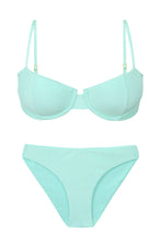 Load image into Gallery viewer, Product Front: Rio De Sol Ensemble Set Malibu-Menta Balconet Essential-Comfy