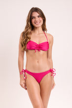 Load image into Gallery viewer, Model Front: Rio De Sol Bas Bottom Shimmer-Olinda Angel