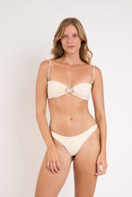 Load image into Gallery viewer, Model Front: Rio De Sol Bas Bottom Malibu-Natural Essential-Iris