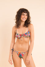 Load image into Gallery viewer, Model Front: Rio De Sol Ensemble Set Jungle Balconet-Tie Pipa