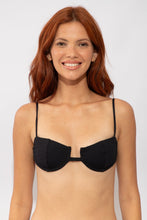 Load image into Gallery viewer, Gallery: Rio De Sol Haut Top Solar-Black Juliette