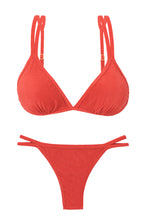 Load image into Gallery viewer, Product Front: Rio De Sol Ensemble Set Malibu-Chili Tri-Duo Mini-Duo
