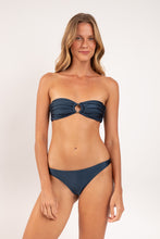 Load image into Gallery viewer, Model Front: Rio De Sol Bas Bottom Shimmer-Shark Leblon