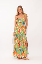 Load image into Gallery viewer, Model Front: Rio De Sol Vêtement De Plage Tropical Long Dress Chiara