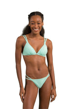 Load image into Gallery viewer, Model Front: Rio De Sol Ensemble Set Malibu-Menta Tri-Duo Mini-Duo