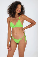 Load image into Gallery viewer, Model Front: Rio De Sol Bas Bottom Lemon Ibiza