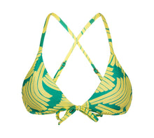 Load image into Gallery viewer, Product Front: Rio De Sol Haut Top Banana Yellow Micro