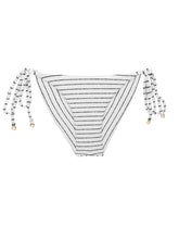 Load image into Gallery viewer, Product Front: Rio De Sol Bas Bottom Linea-White Cheeky-Tie