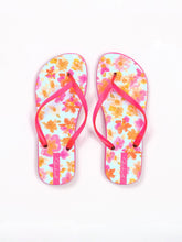 Load image into Gallery viewer, Product Front: Rio De Sol Tongs Ditsy-Sky Slim