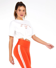 Load image into Gallery viewer, Image 02: Alto Giro Fitness Haut T-Shirt Eco Nature Start Off White