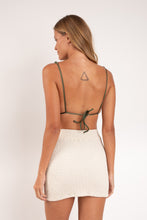 Load image into Gallery viewer, Model Back: Rio De Sol Jupe De Page Brisa-Offwhite Rubi Skirt