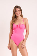 Load image into Gallery viewer, Model Front: Rio De Sol Une Pièce Mtx-Ultrapink Julia