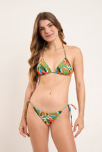 Load image into Gallery viewer, Model Front: Rio De Sol Bas Bottom Tropical Ibiza-Comfy