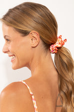 Load image into Gallery viewer, Model Front: Rio De Sol Chouchou Ditsy-Butter Scrunchie