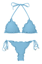 Load image into Gallery viewer, Product Front: Rio De Sol Ensemble Set Dots-Sky Frufru-Fio