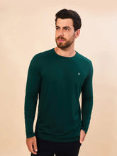 Load image into Gallery viewer, Gallery: Uv Line T-Shirt Longsleeve Masc New Fit Petroleo Upf50+