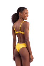 Load image into Gallery viewer, Model Back: Rio De Sol Bas Bottom Malibu-Yellow Ciao