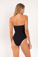 Load image into Gallery viewer, Model Back: Rio De Sol Une Pièce Shimmer-Black Sara-Op