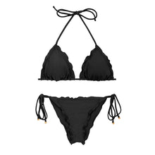 Load image into Gallery viewer, Product Front: Rio De Sol Ensemble Set Touch-Black Frufru