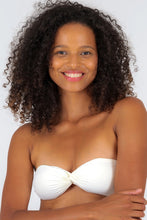 Load image into Gallery viewer, Gallery: Rio De Sol Haut Top Off-White Twist