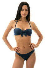 Load image into Gallery viewer, Model Front: Rio De Sol Haut Top Shark Bandeau