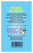 Load image into Gallery viewer, Product Back: Tevi Insect Repellent Monoi Anti Moustique/ Citronnelle 120Ml