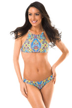Load image into Gallery viewer, Image 05: Rio De Sol Bas Calcinha Sari Cropped