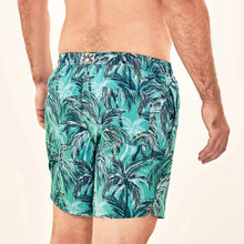 Load image into Gallery viewer, Image 04: Uv Line Short De Bain Short Acqua Coqueiros Turquesa Upf50+