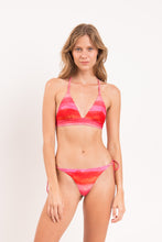 Load image into Gallery viewer, Model Front: Rio De Sol Ensemble Set Cher Tri-Cos Cheeky-Micro