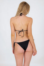 Load image into Gallery viewer, Model Back: Rio De Sol Haut Top Nero Tri-Inv
