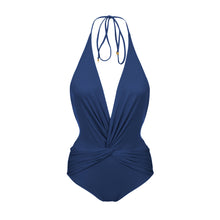 Load image into Gallery viewer, Product Front: Rio De Sol Une Pièce Navy Magda