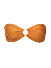 Load image into Gallery viewer, Product Front: Rio De Sol Haut Top Shimmer-Nocciola Mavi